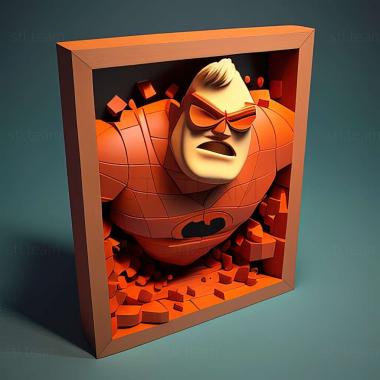 3D model LEGO The Incredibles game (STL)